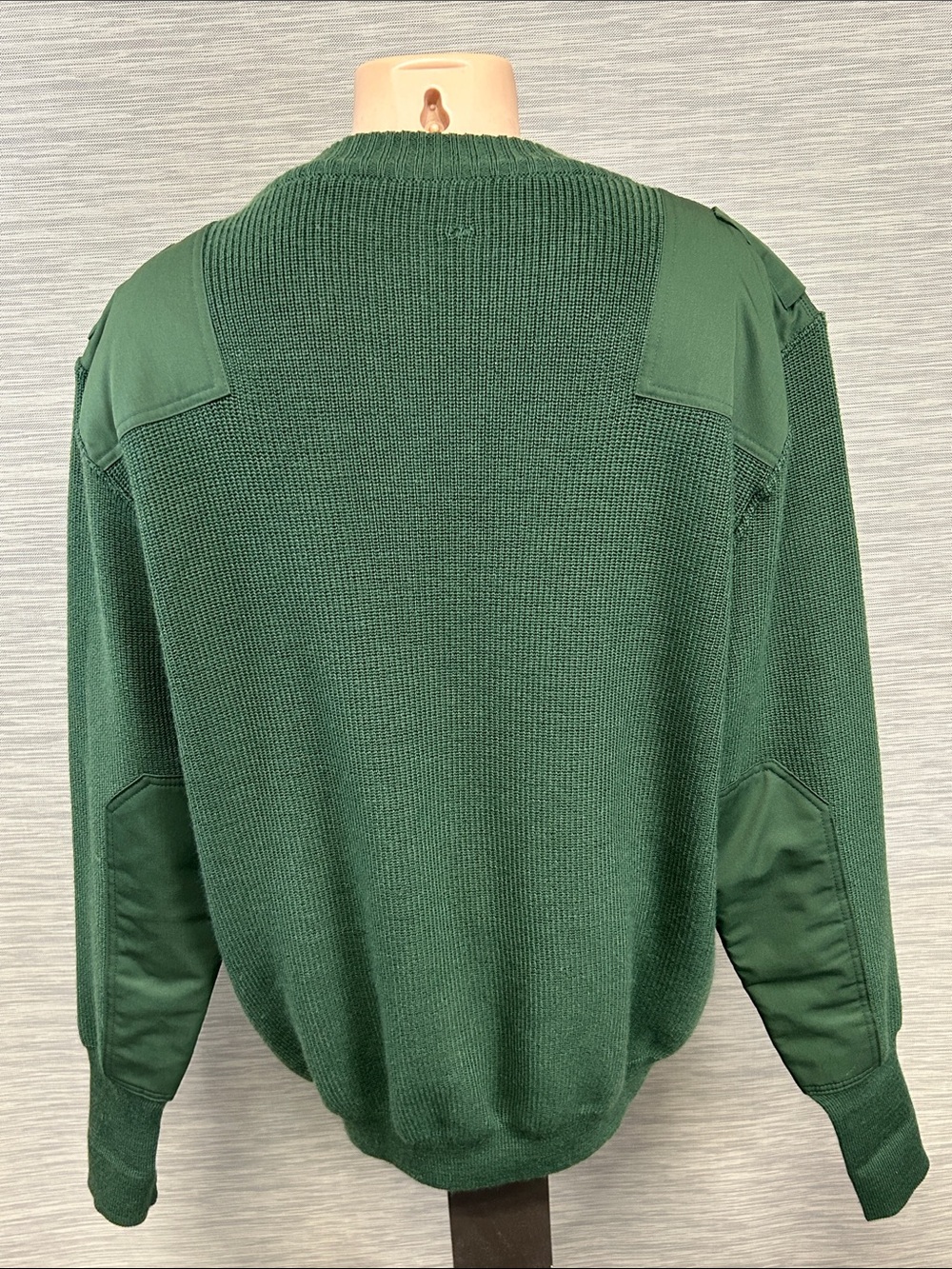 Men's German Commando pullover wool blend Sweater - Olive - 56 (XL) - Picture 6 of 12